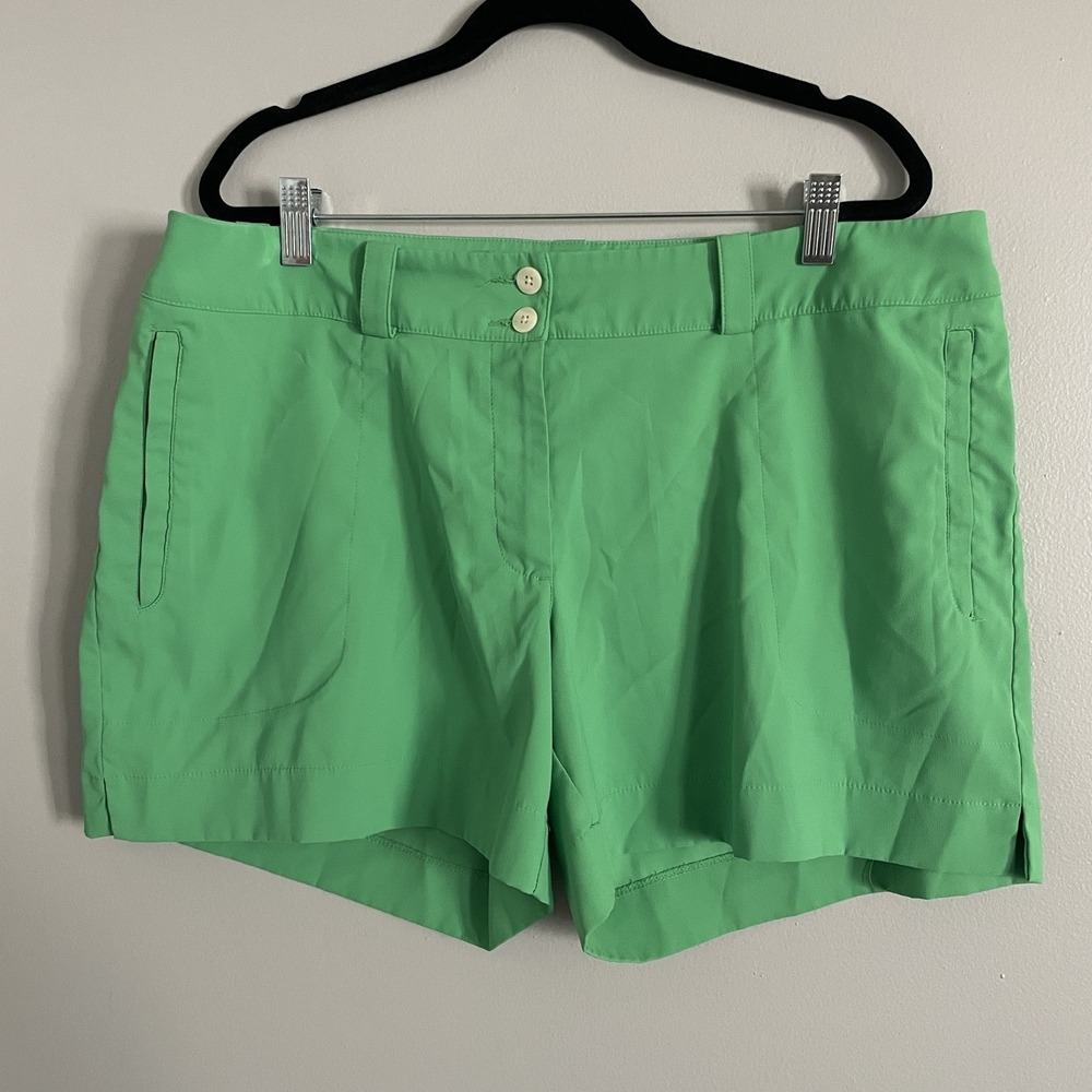 Nike Women's Bright Green Athletic Shorts